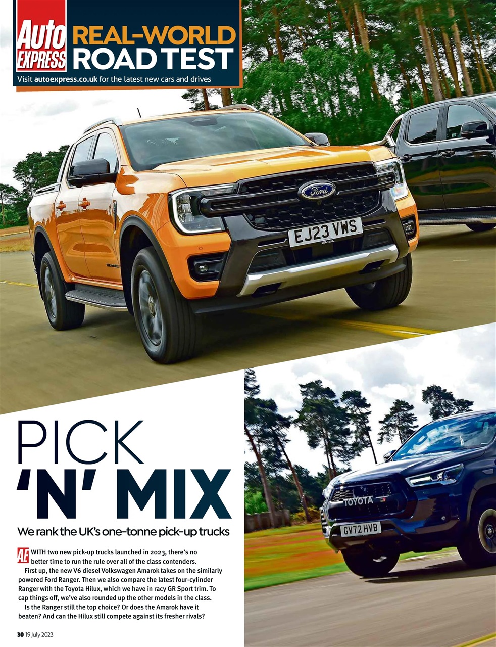 Auto Express Preview Pages