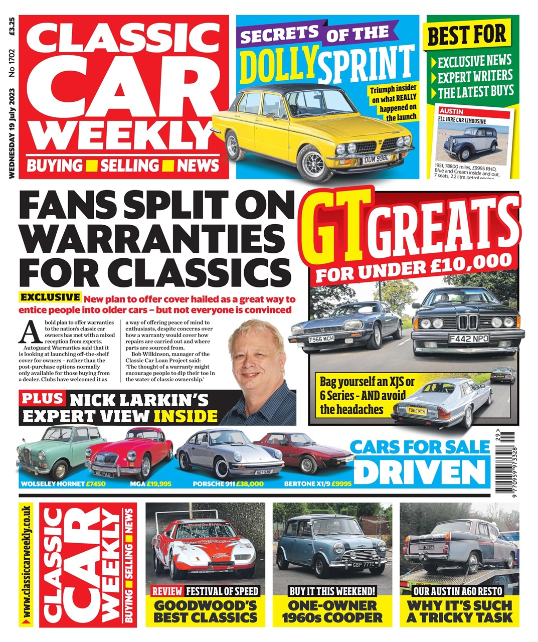 Classic Car Weekly Preview Pages