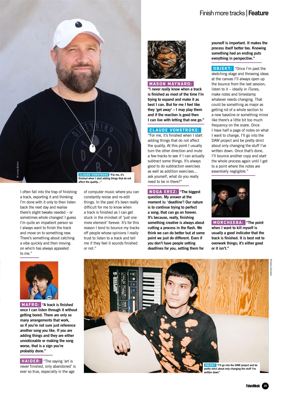 Future Music Preview Pages