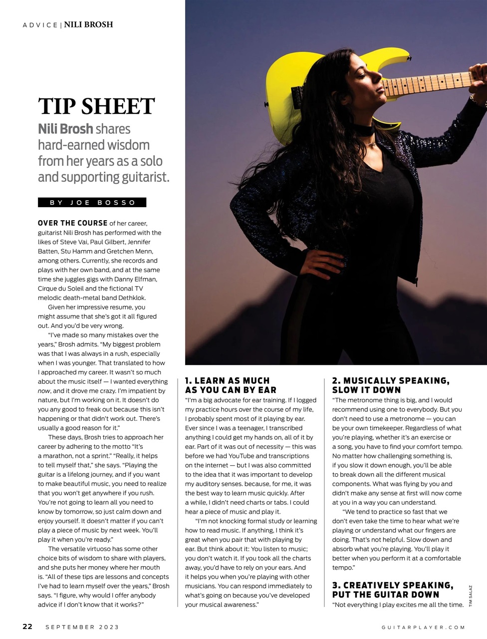 Guitar Player Preview Pages