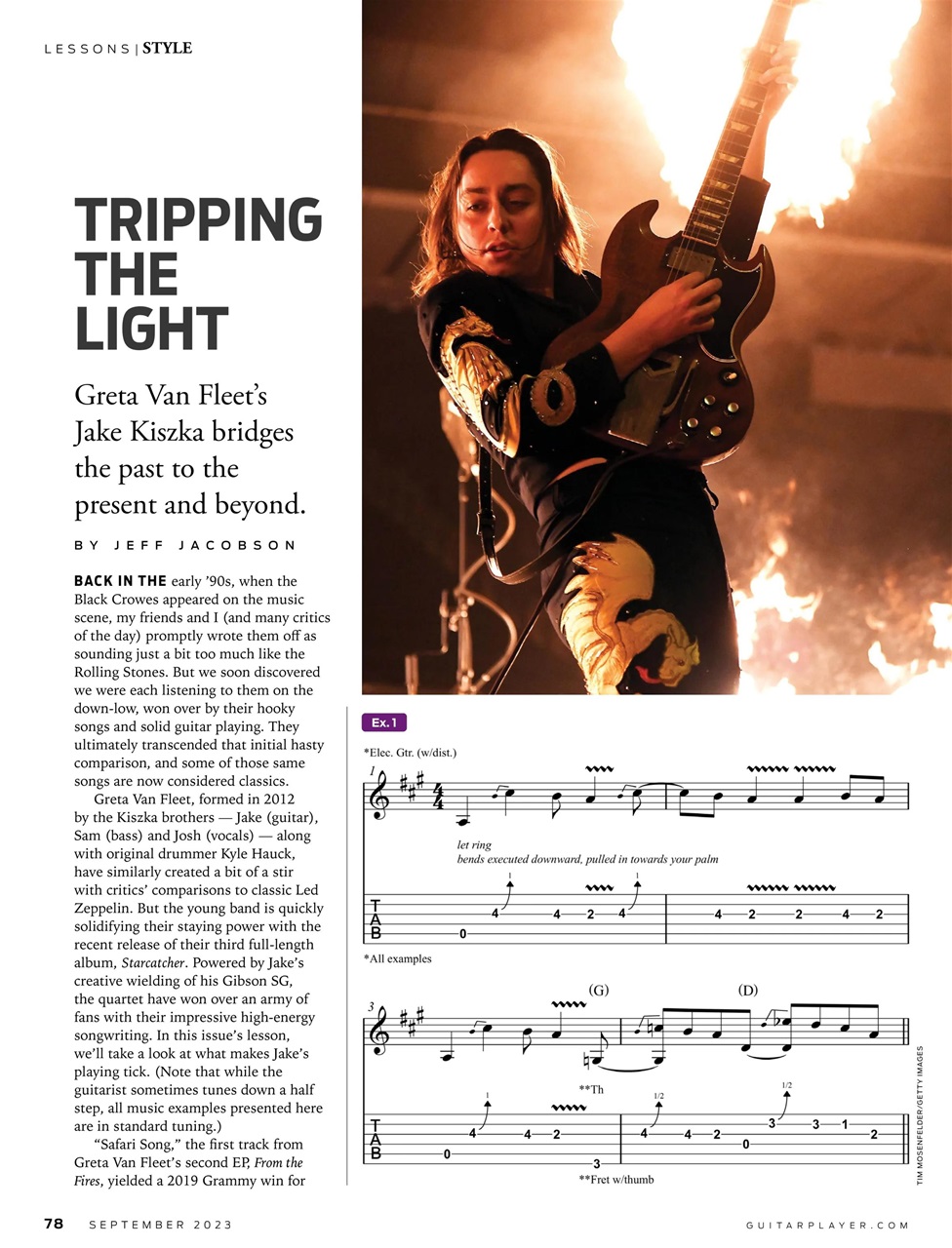 Guitar Player Preview Pages