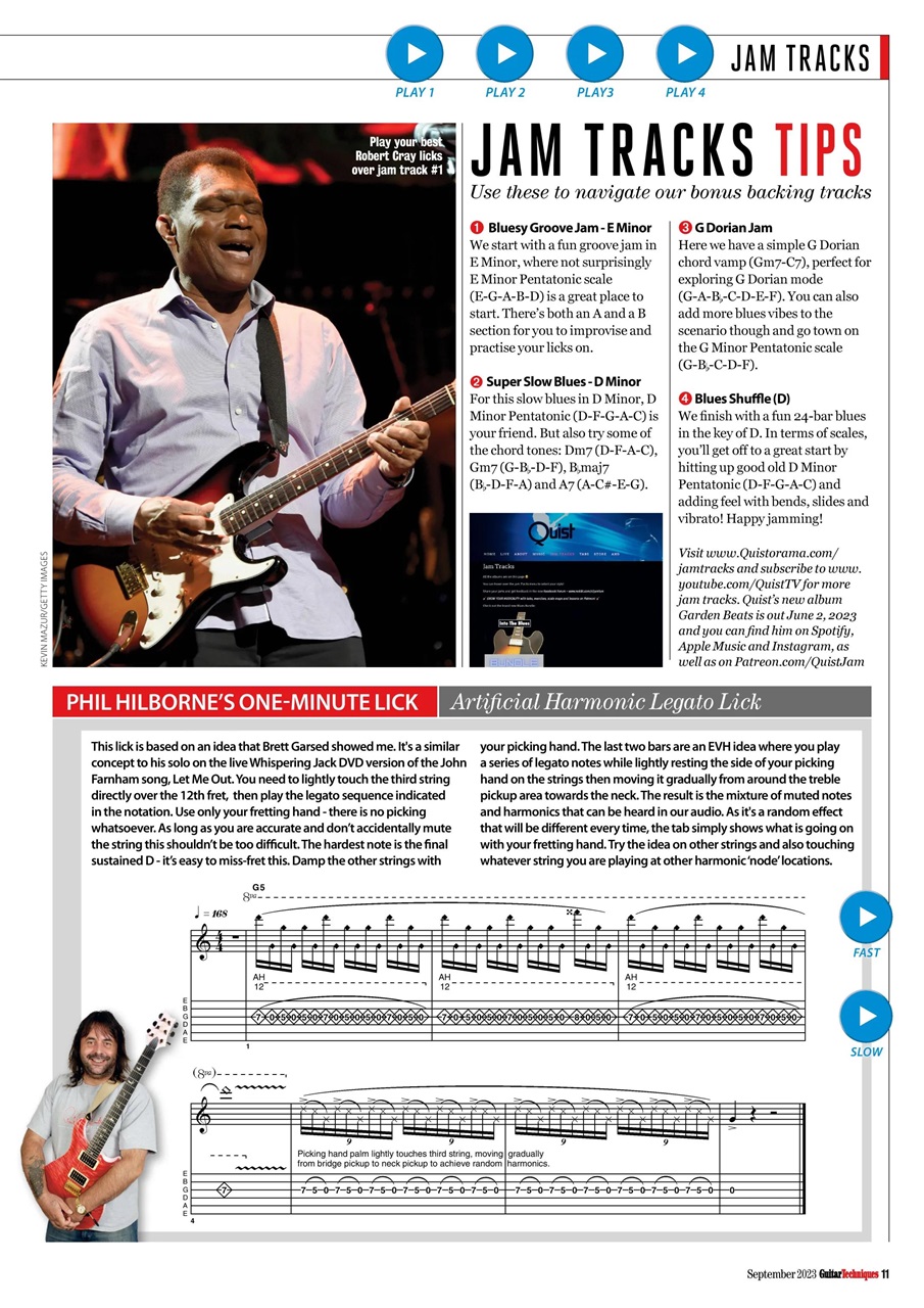 Guitar Techniques Preview Pages