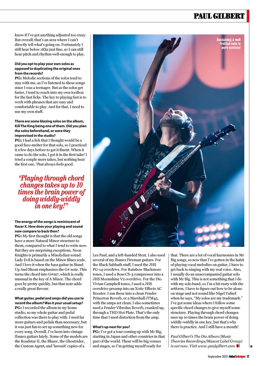 Guitar Techniques Preview Pages