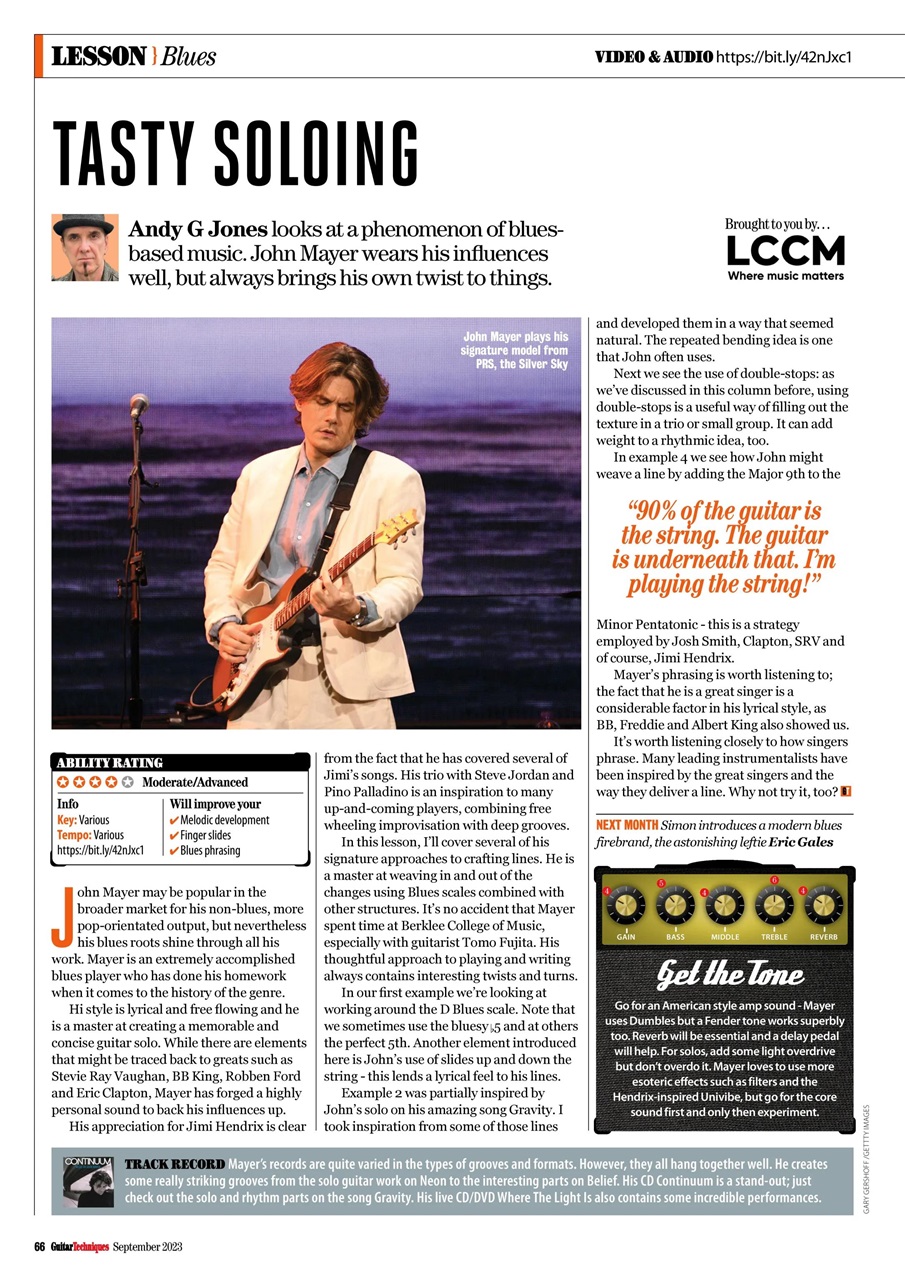 Guitar Techniques Preview Pages