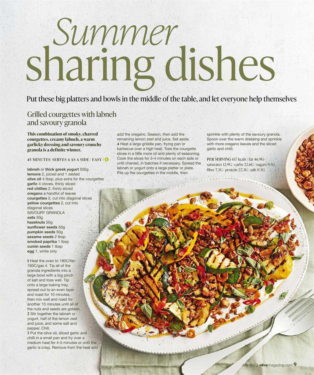 Olive Magazine Preview Pages