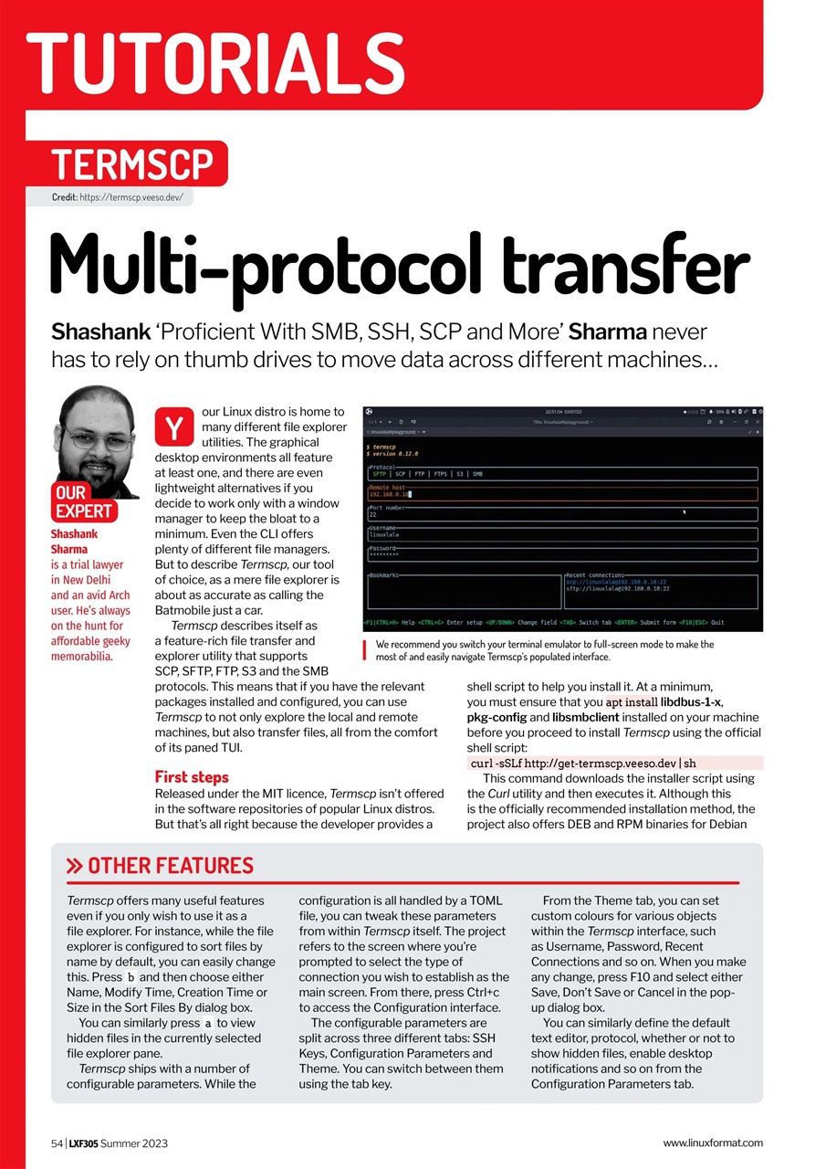 Linux Format Preview Pages