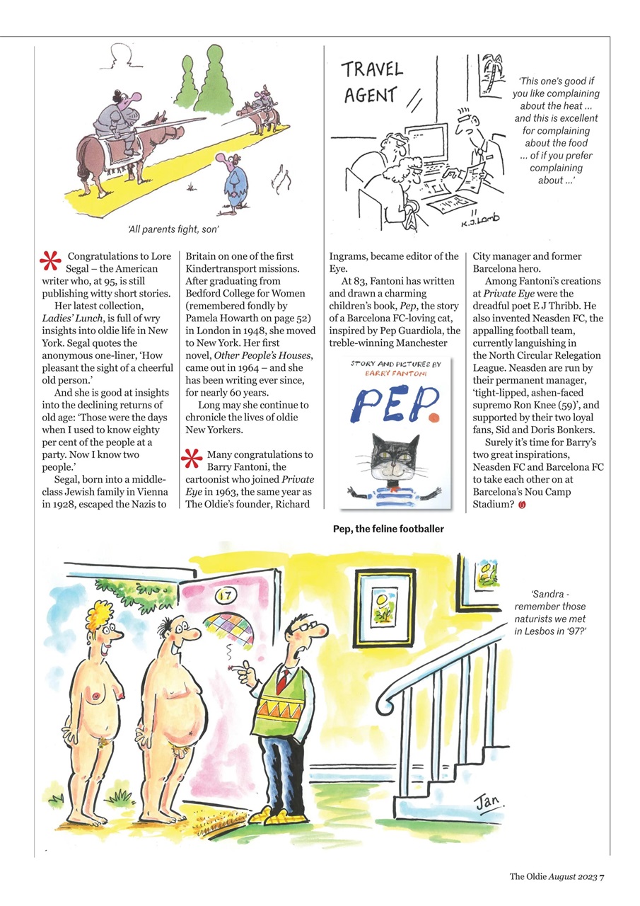 The Oldie Preview Pages