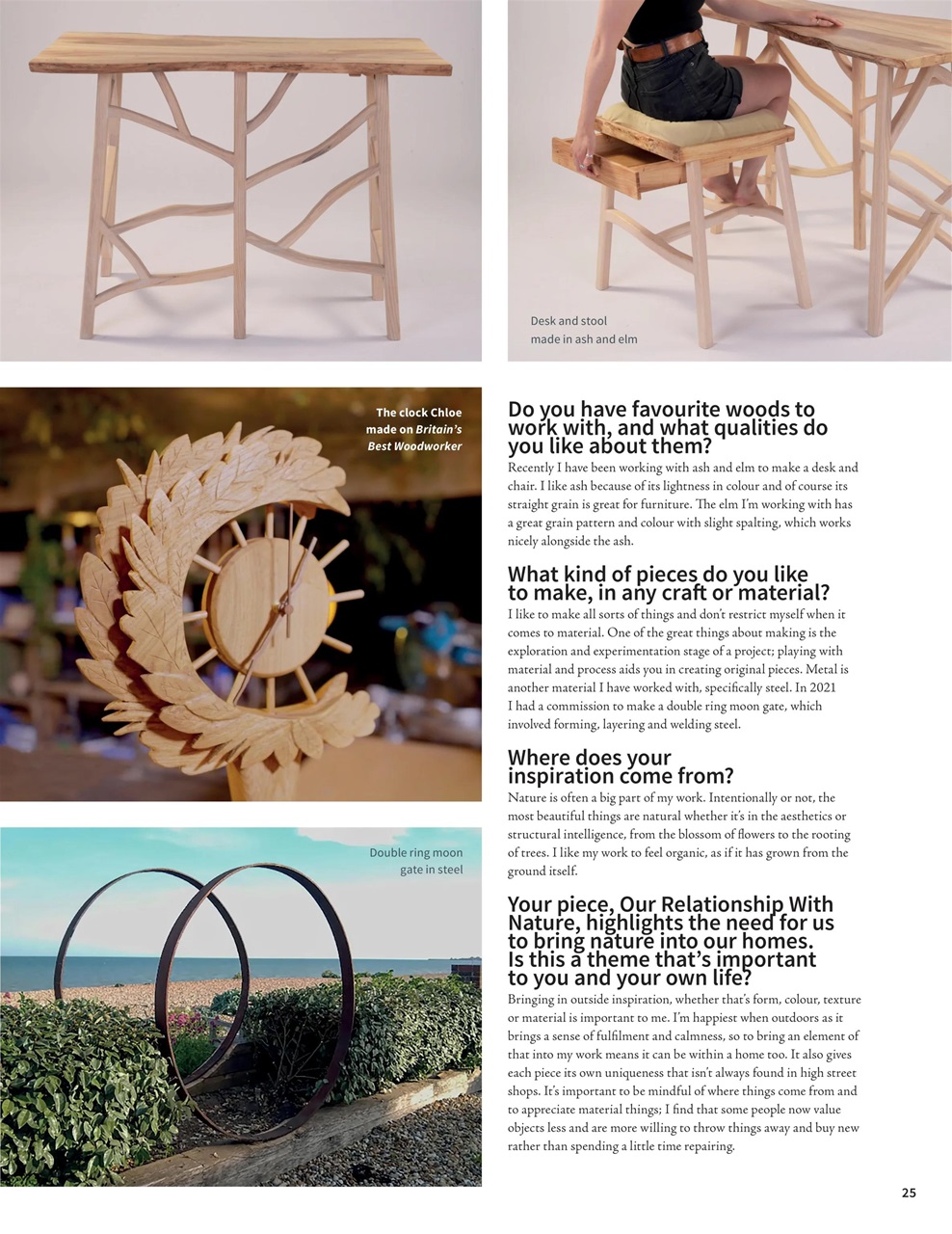 Woodworking Crafts Magazine Preview Pages