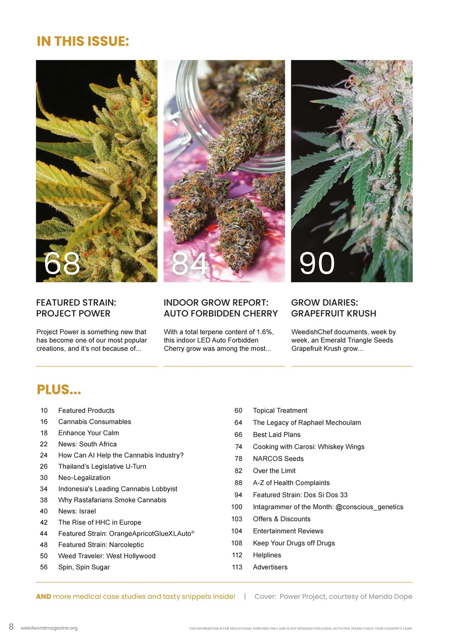 Weed World Preview Pages