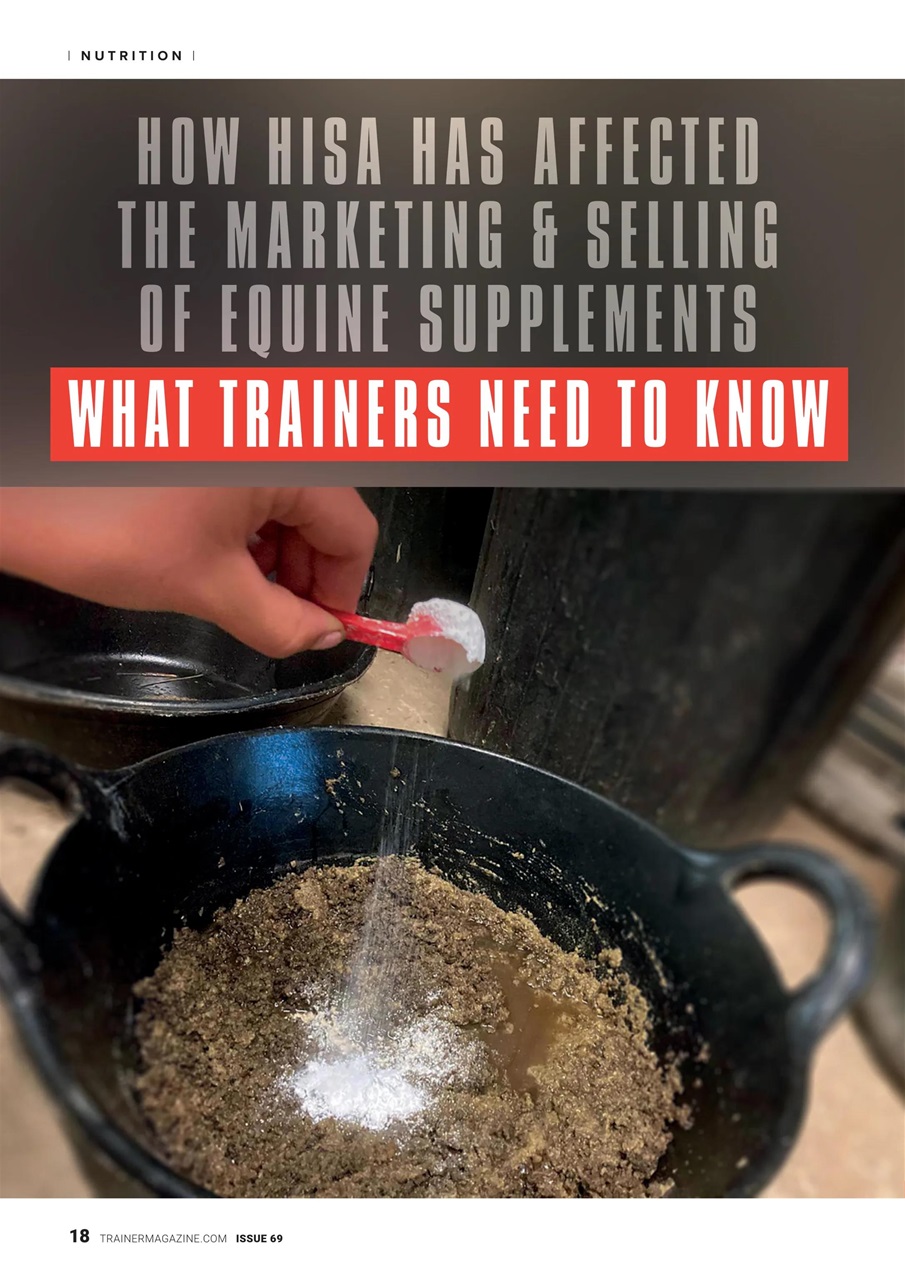 North American Trainer Magazine - horse racing Preview Pages