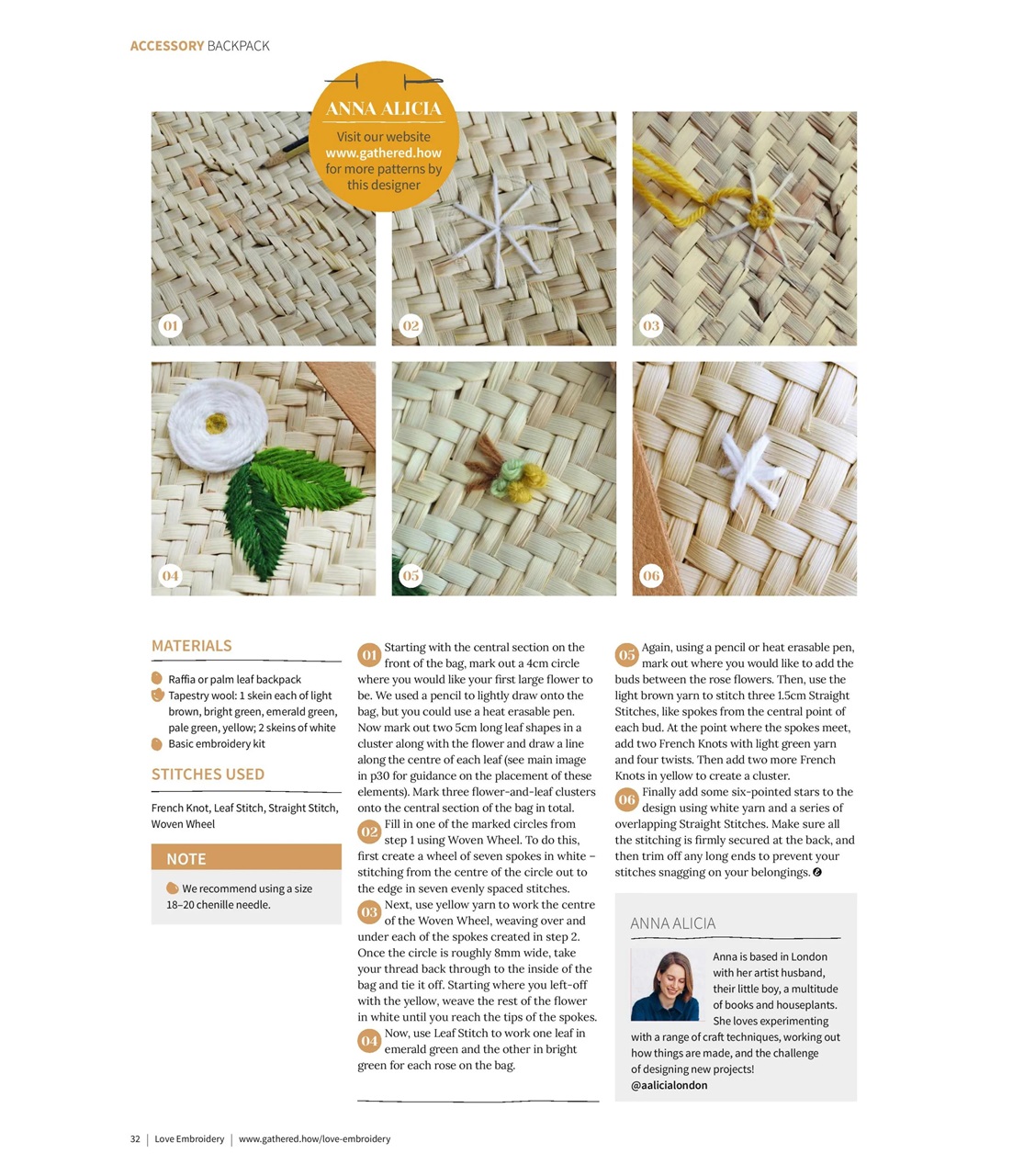 Love Embroidery Preview Pages