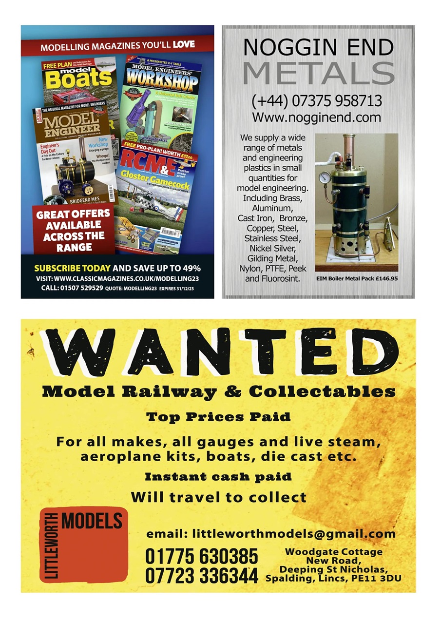 Model Engineer Preview Pages