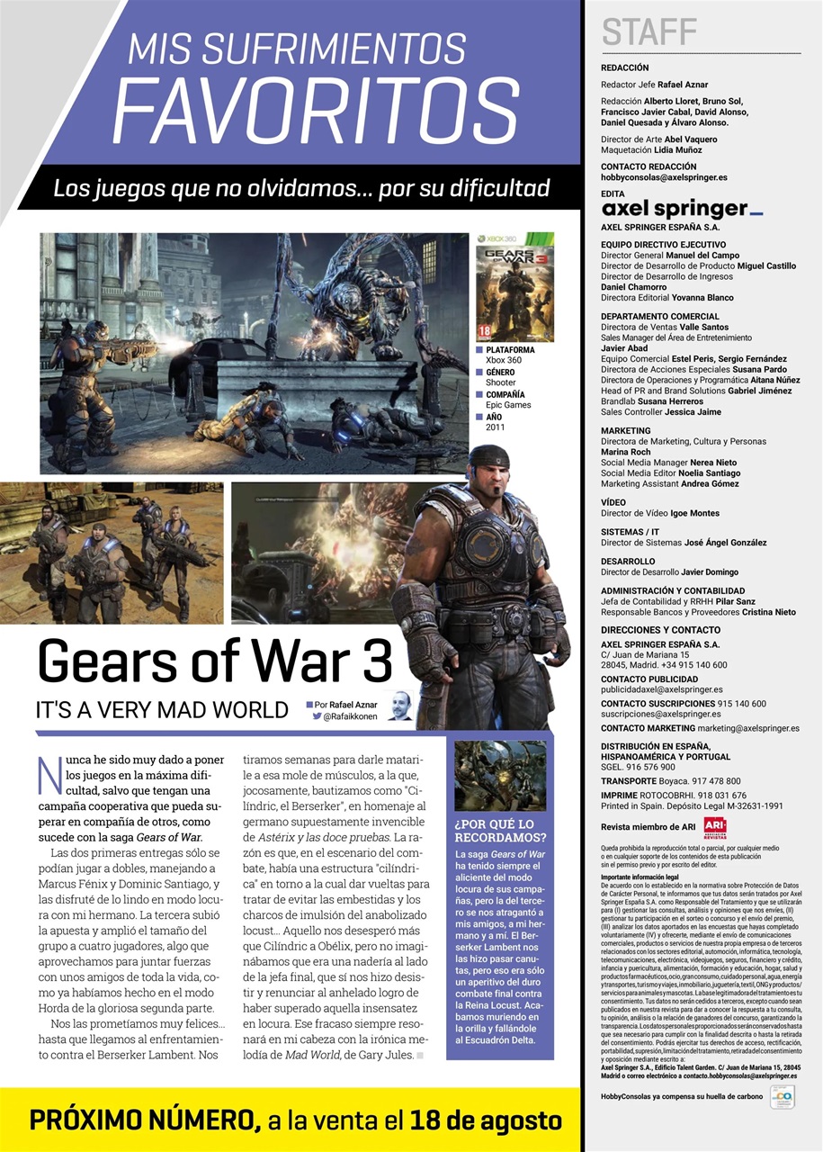 Hobby Consolas Preview Pages