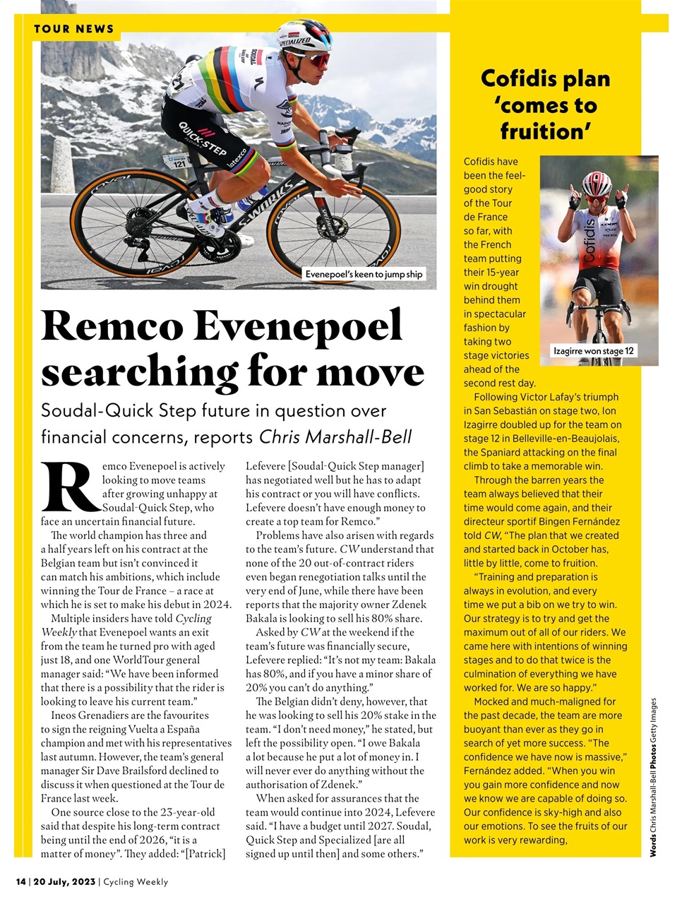 Cycling Weekly Preview Pages