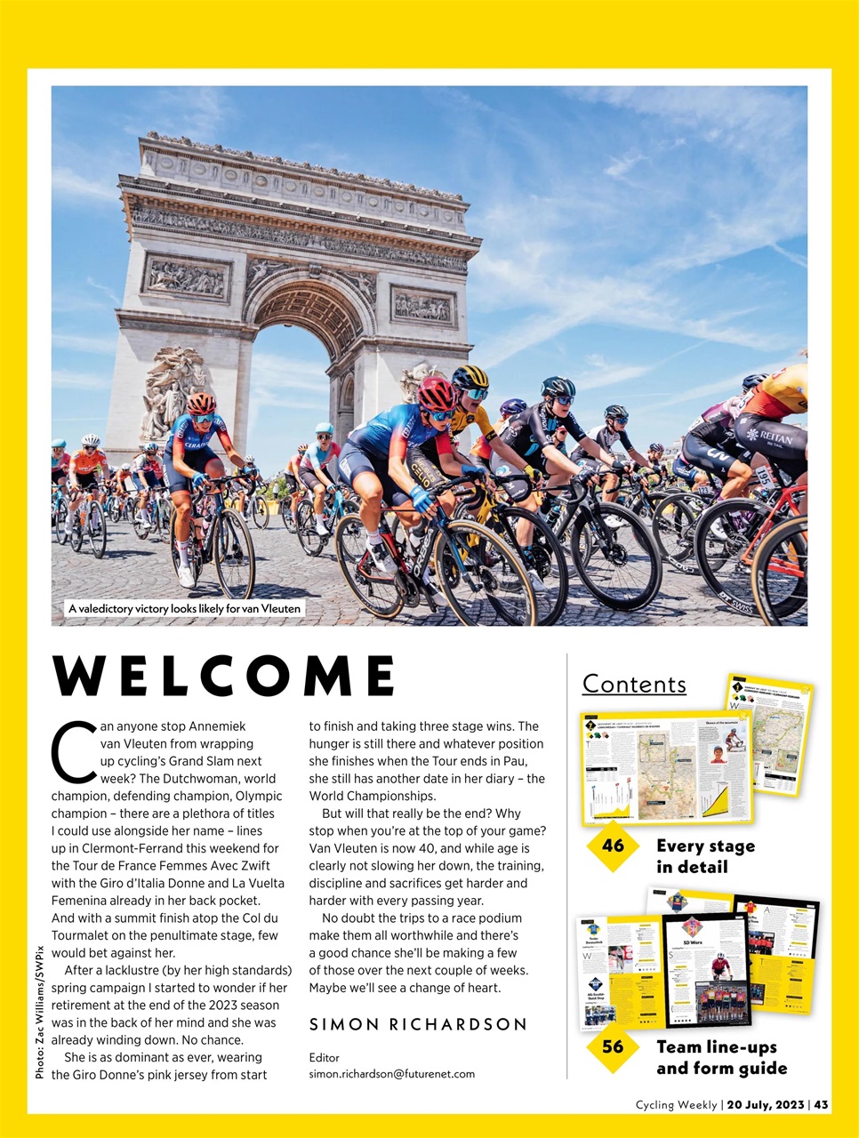 Cycling Weekly Preview Pages