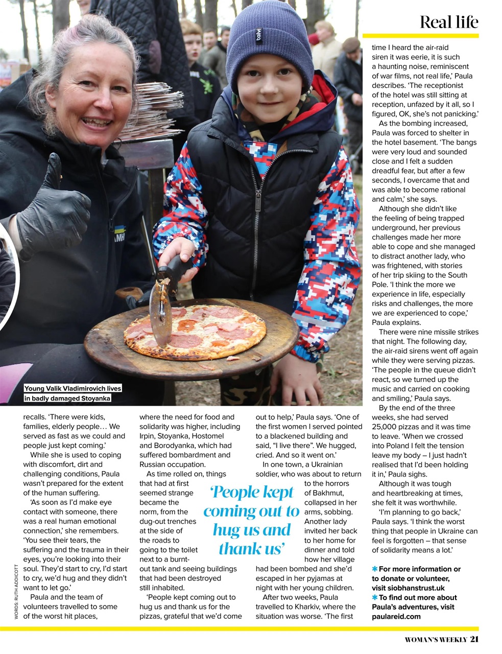 Woman's Weekly Preview Pages