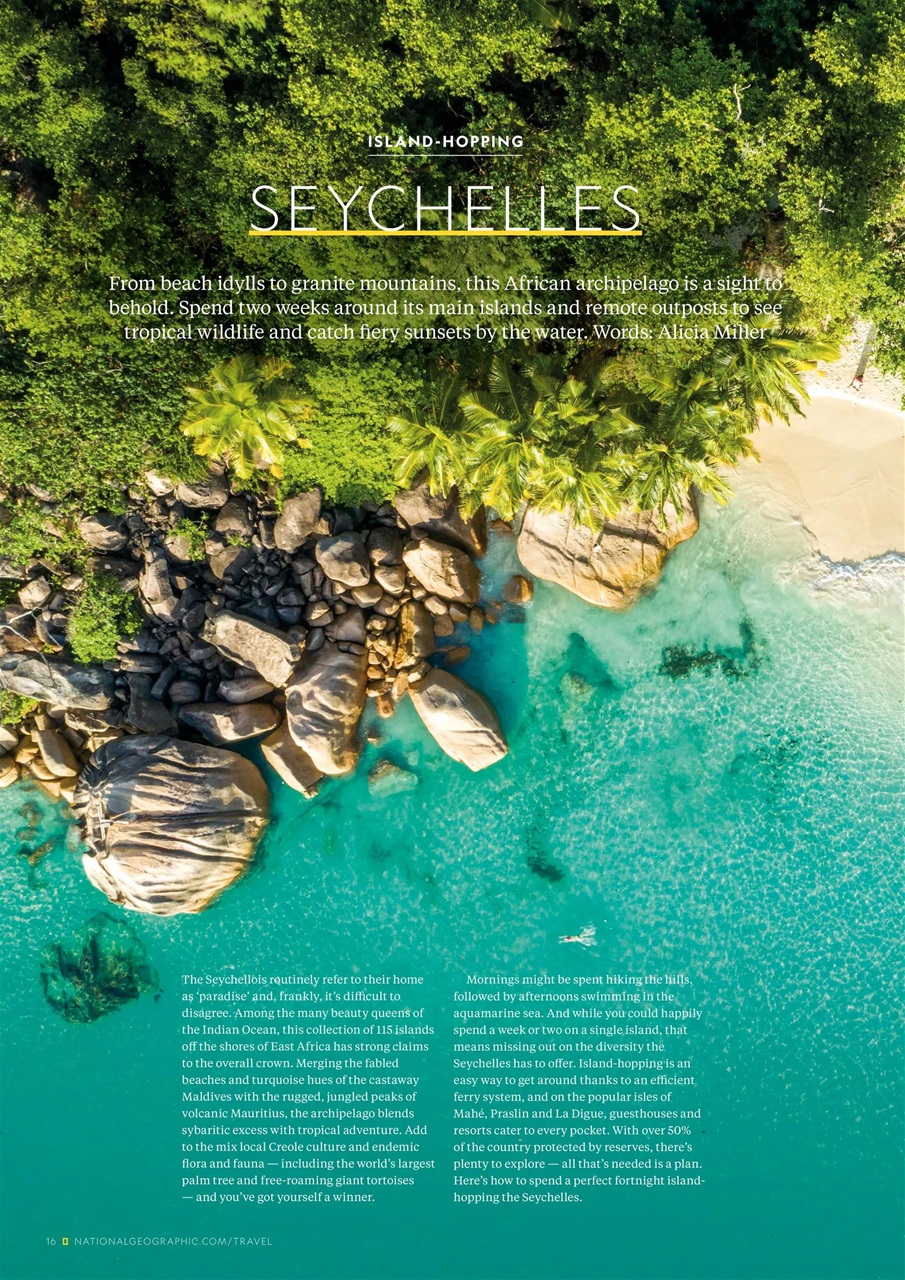 National Geographic Traveller UK Preview Pages