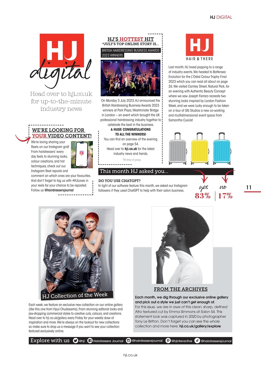 Hairdressers Journal Preview Pages