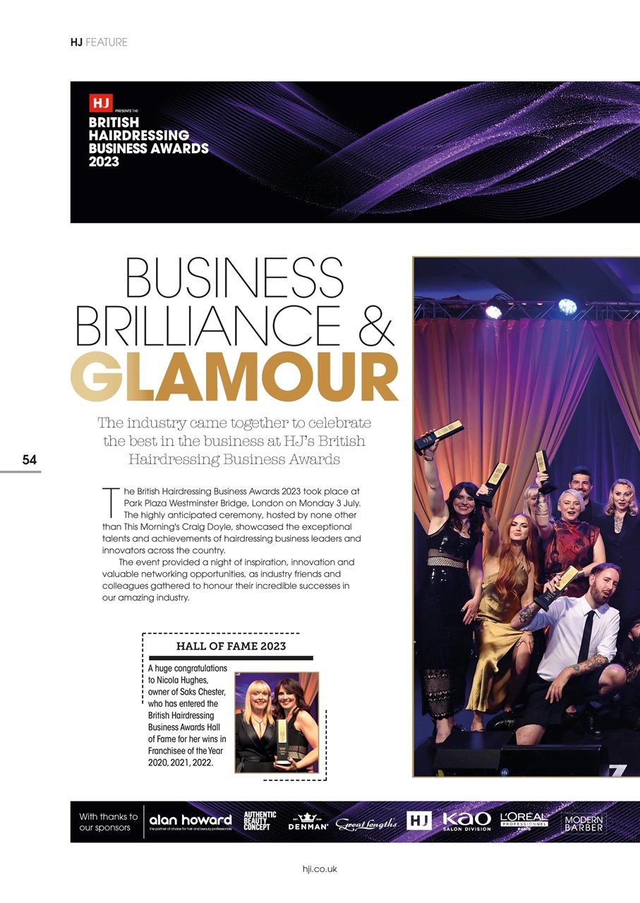 Hairdressers Journal Preview Pages