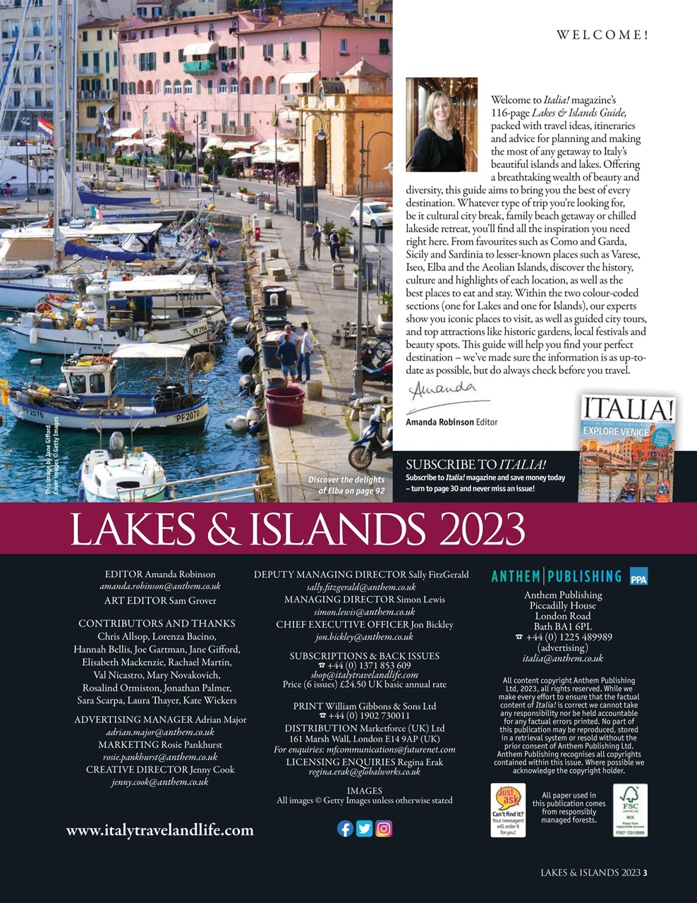 Italia! Guide Preview Pages