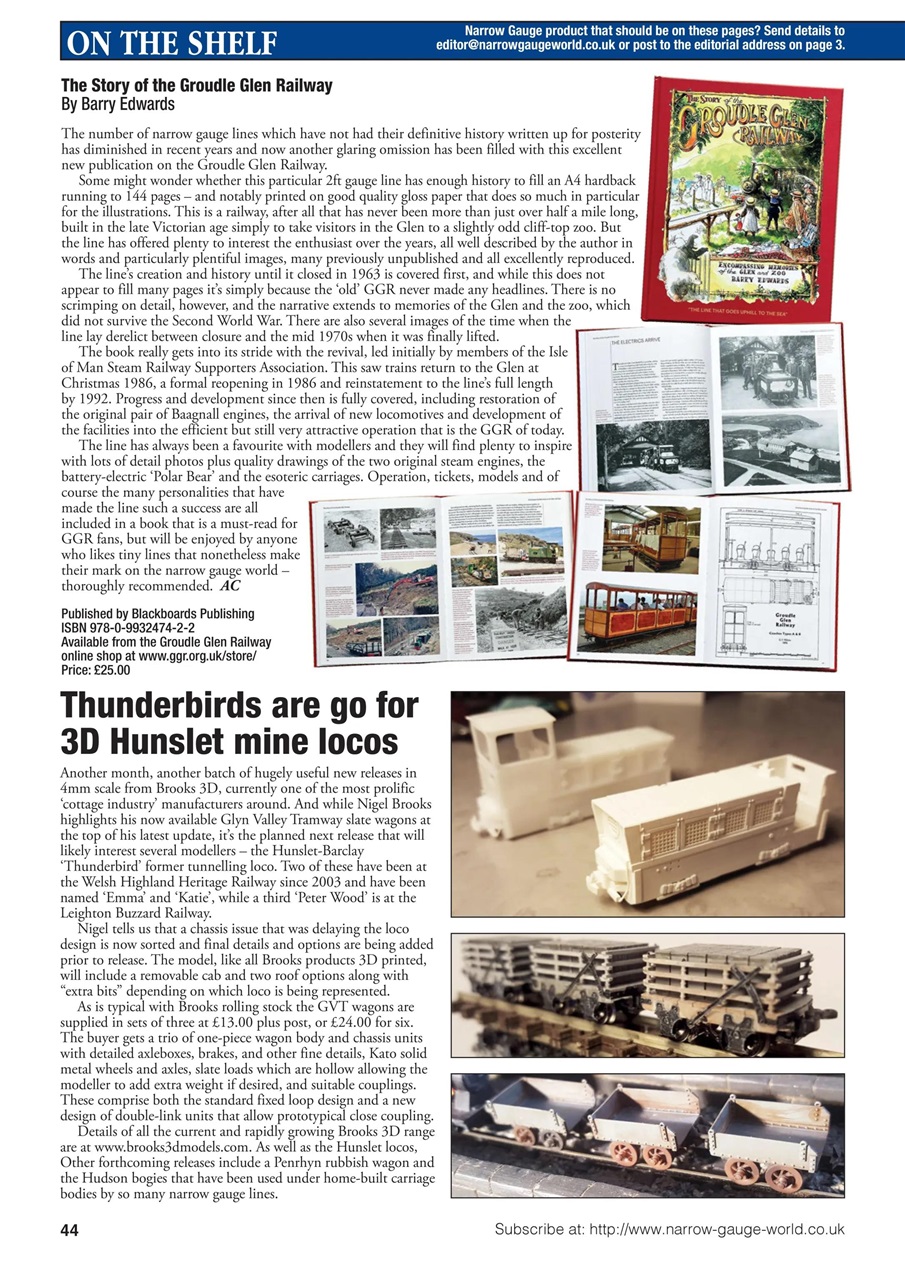 Narrow Gauge World Preview Pages
