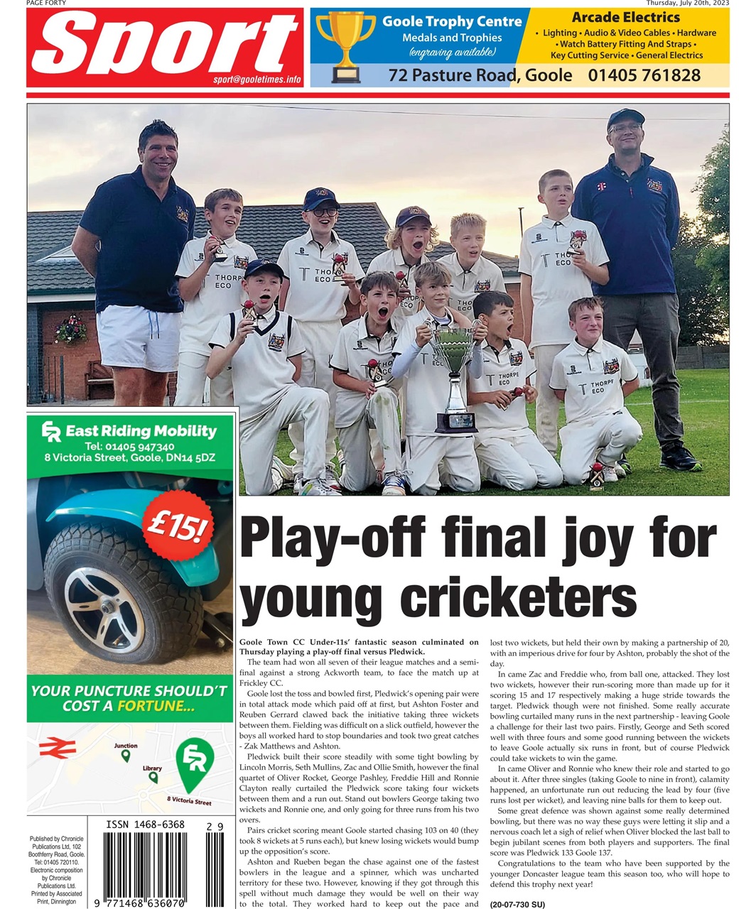 Goole Times Preview Pages