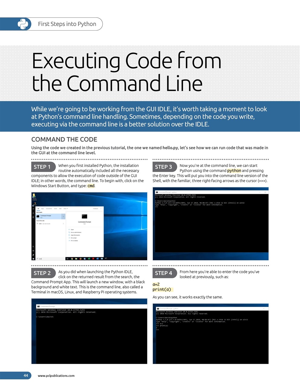 Python Coding The Complete Manual Preview Pages