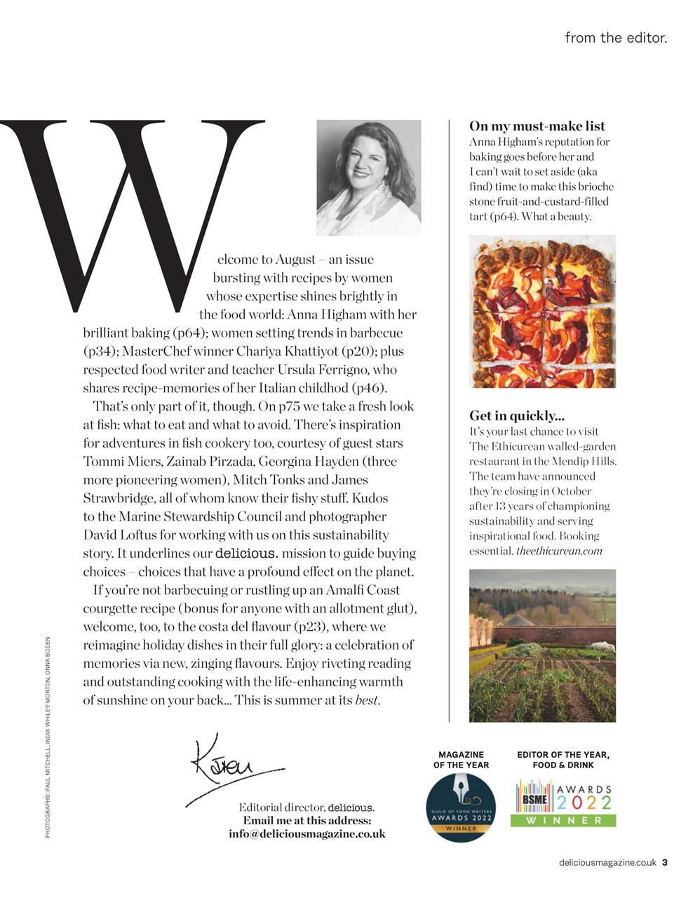 delicious. Magazine Preview Pages