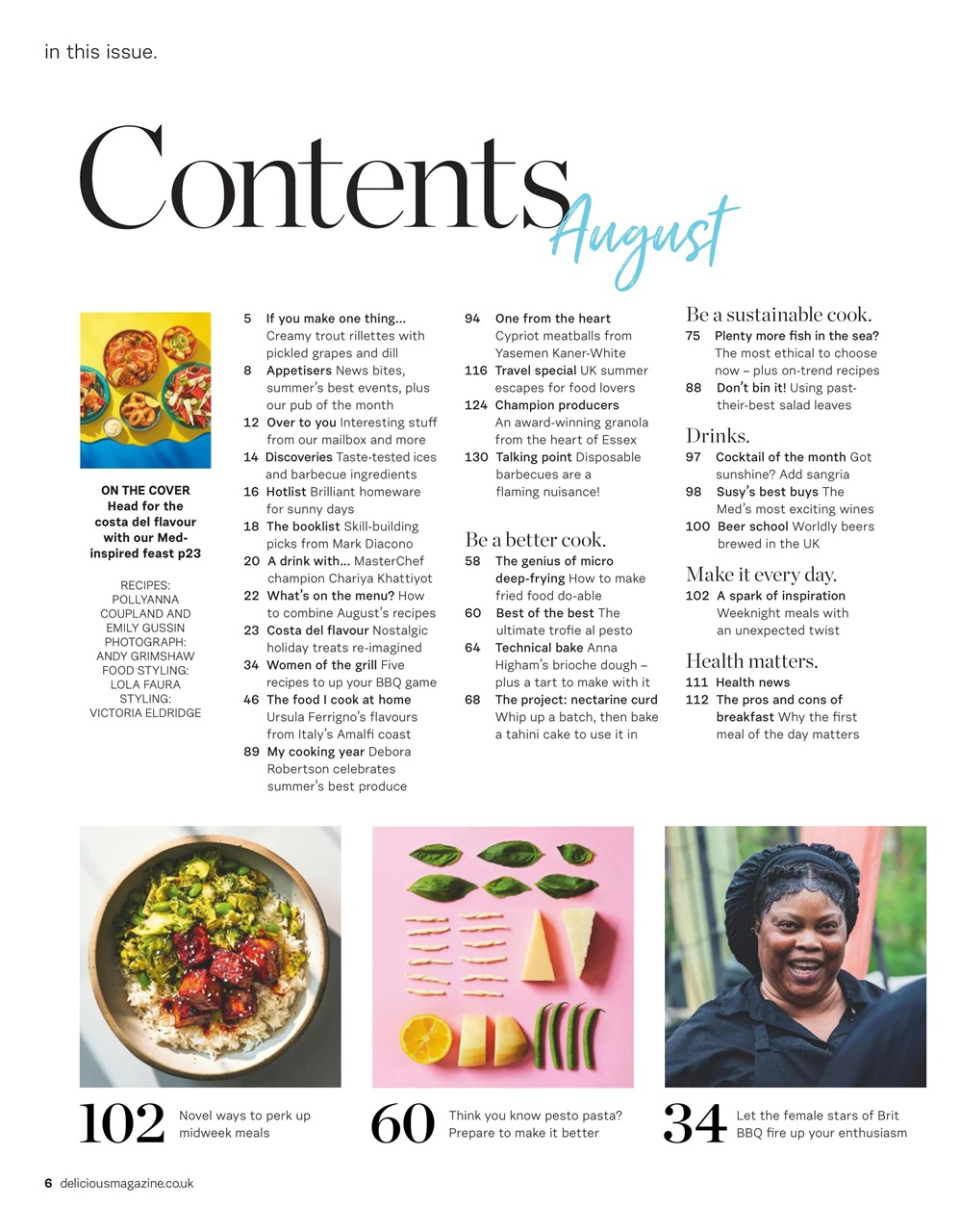 delicious. Magazine Preview Pages