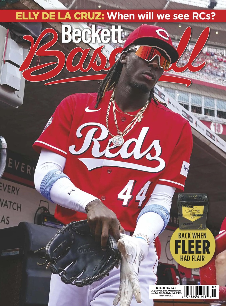 Beckett Baseball Magazine Preview Pages