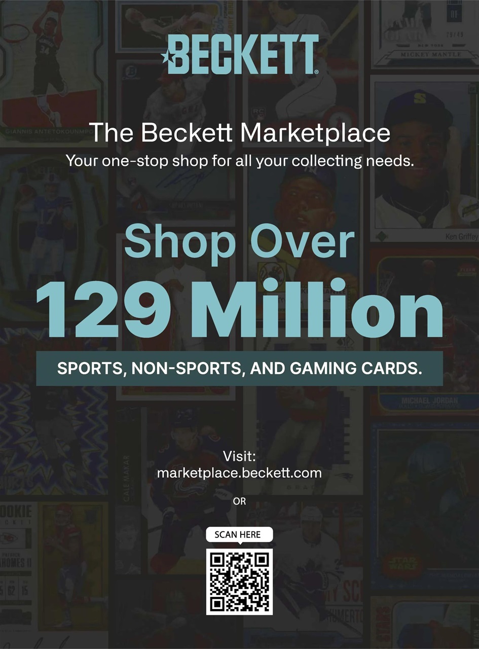 Beckett Baseball Magazine Preview Pages
