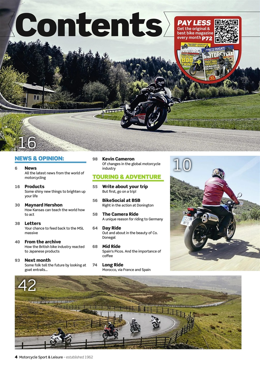 Motorcycle Sport & Leisure Preview Pages