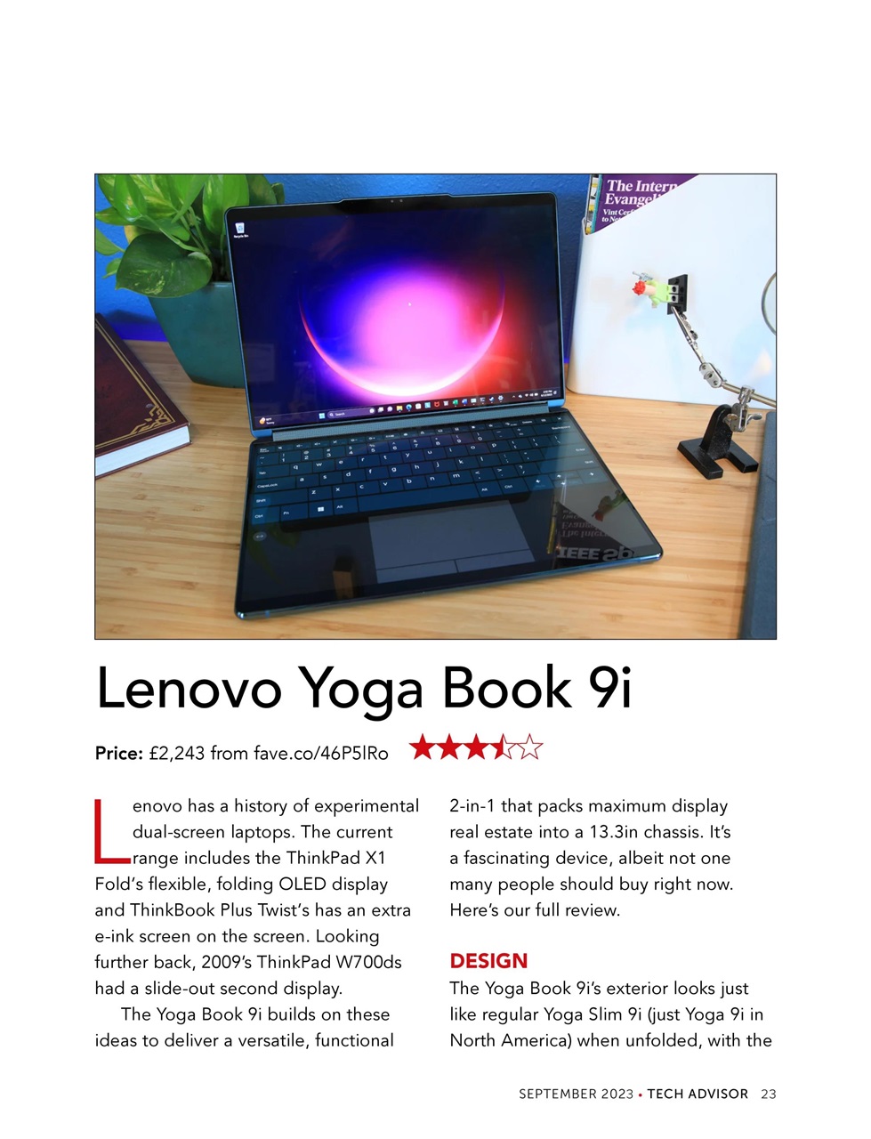 Tech Advisor Preview Pages