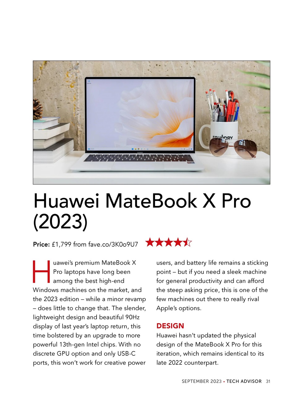 Tech Advisor Preview Pages