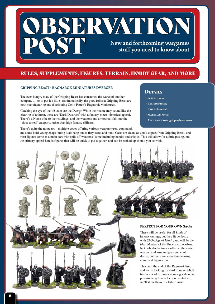 Wargames Illustrated Preview Pages
