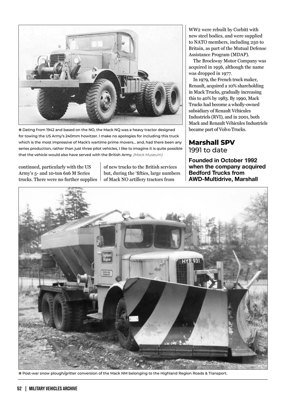 Military Vehicles Archive Preview Pages