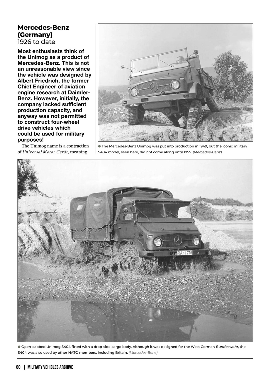 Military Vehicles Archive Preview Pages