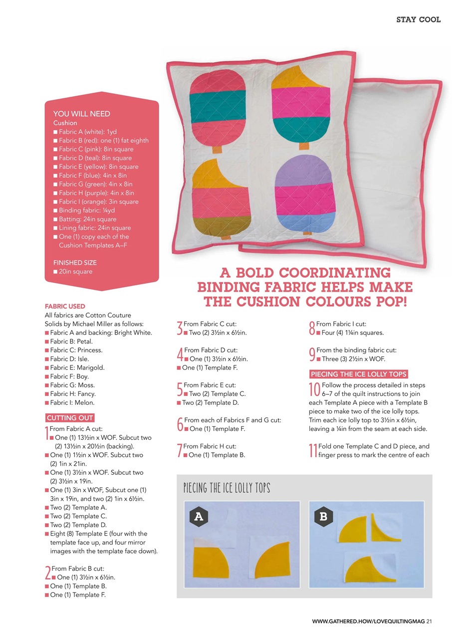 Love Patchwork & Quilting Preview Pages