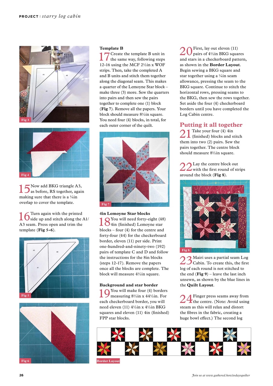 Today’s Quilter Preview Pages