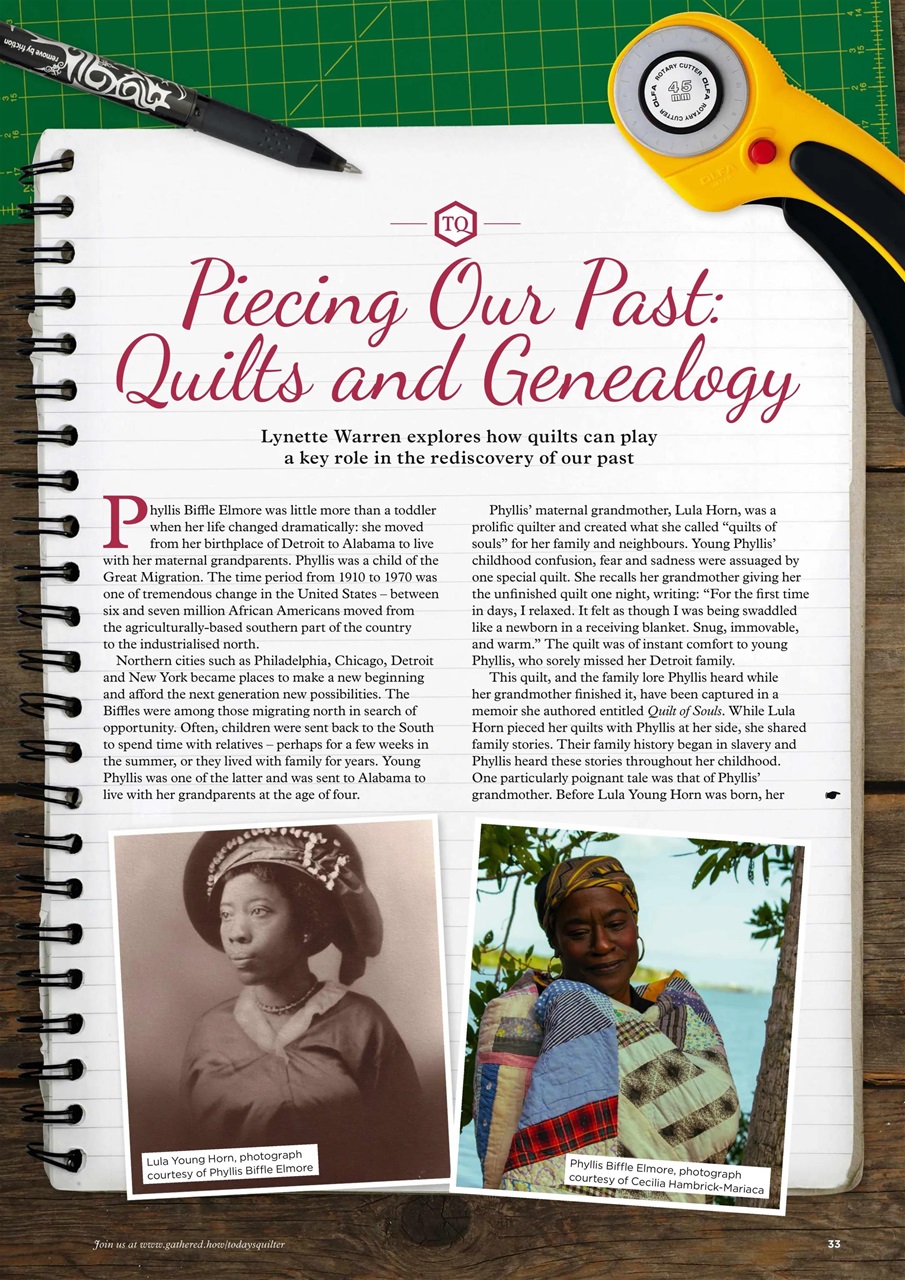 Today’s Quilter Preview Pages