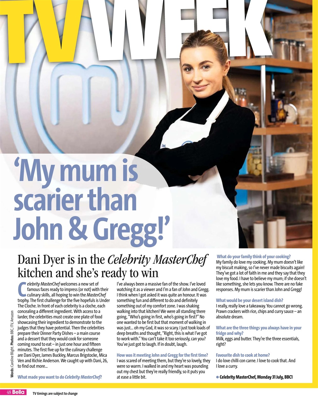 Bella Magazine Preview Pages