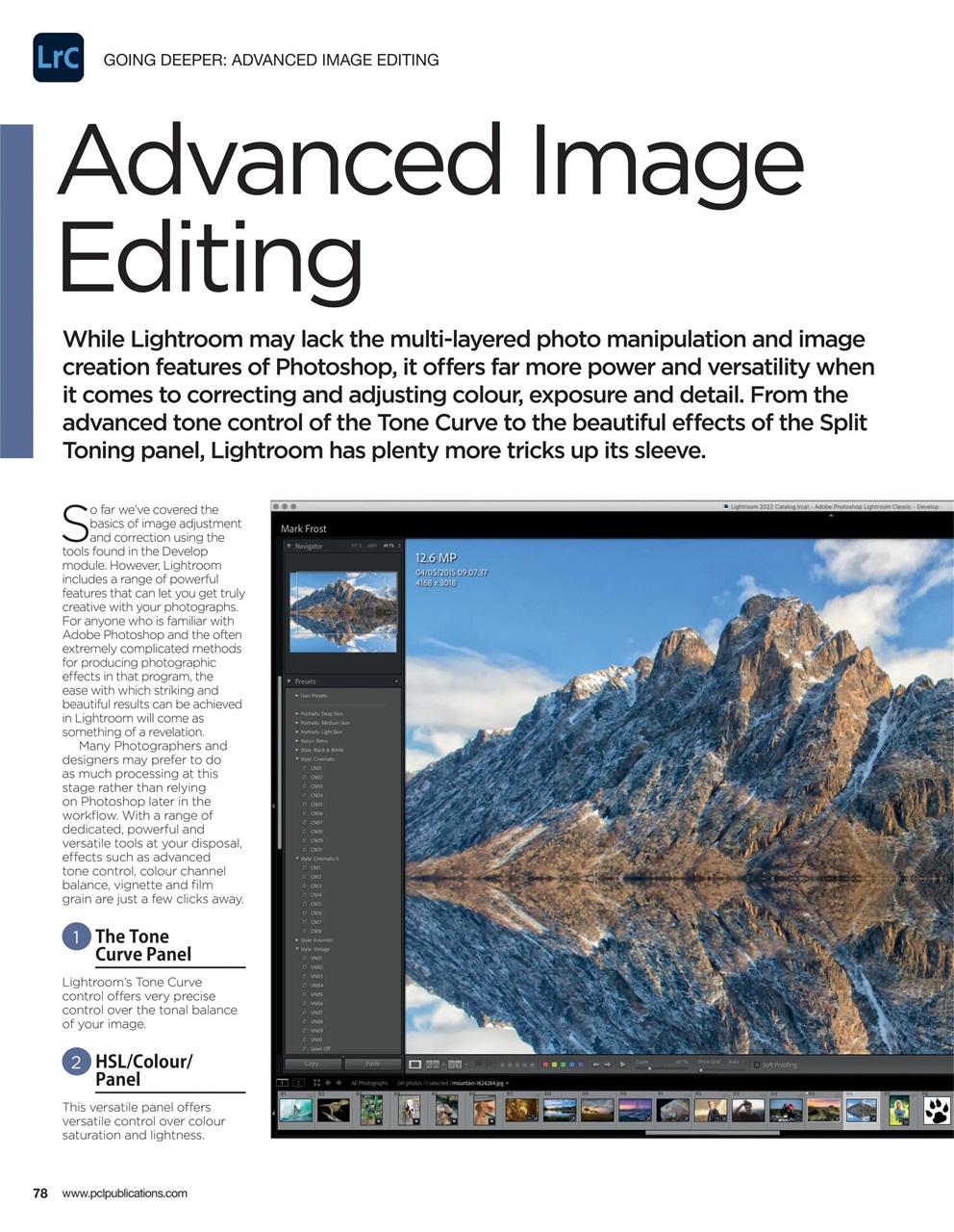 Photoshop Lightroom The Complete Manual Preview Pages