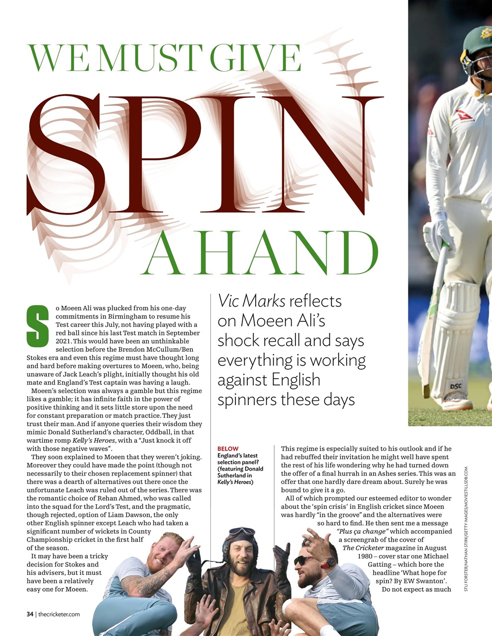 The Cricketer Magazine Preview Pages