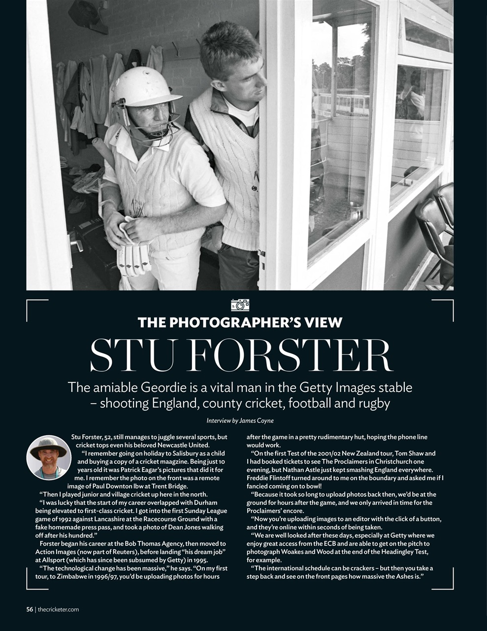 The Cricketer Magazine Preview Pages