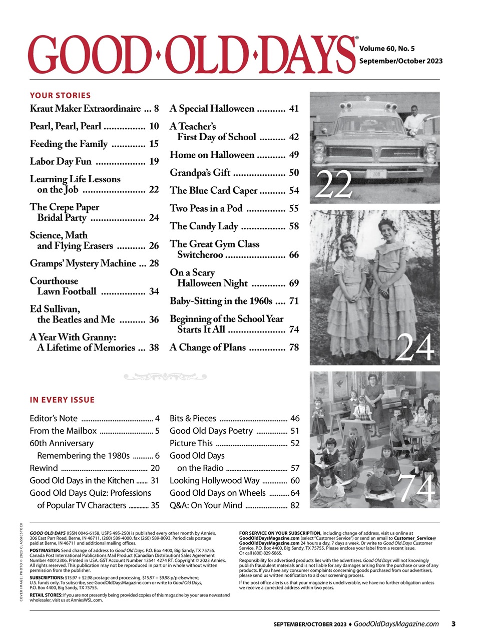 Good Old Days Preview Pages