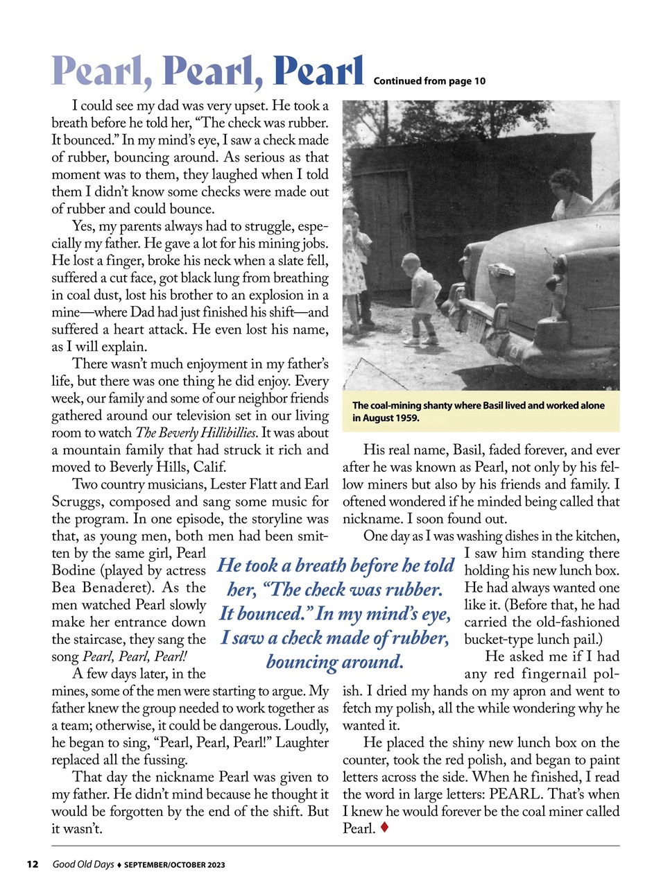 Good Old Days Preview Pages