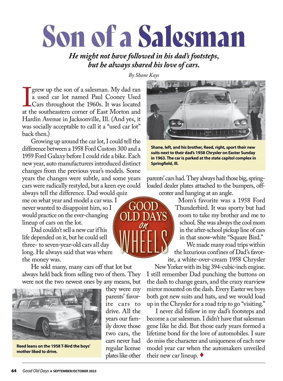 Good Old Days Preview Pages