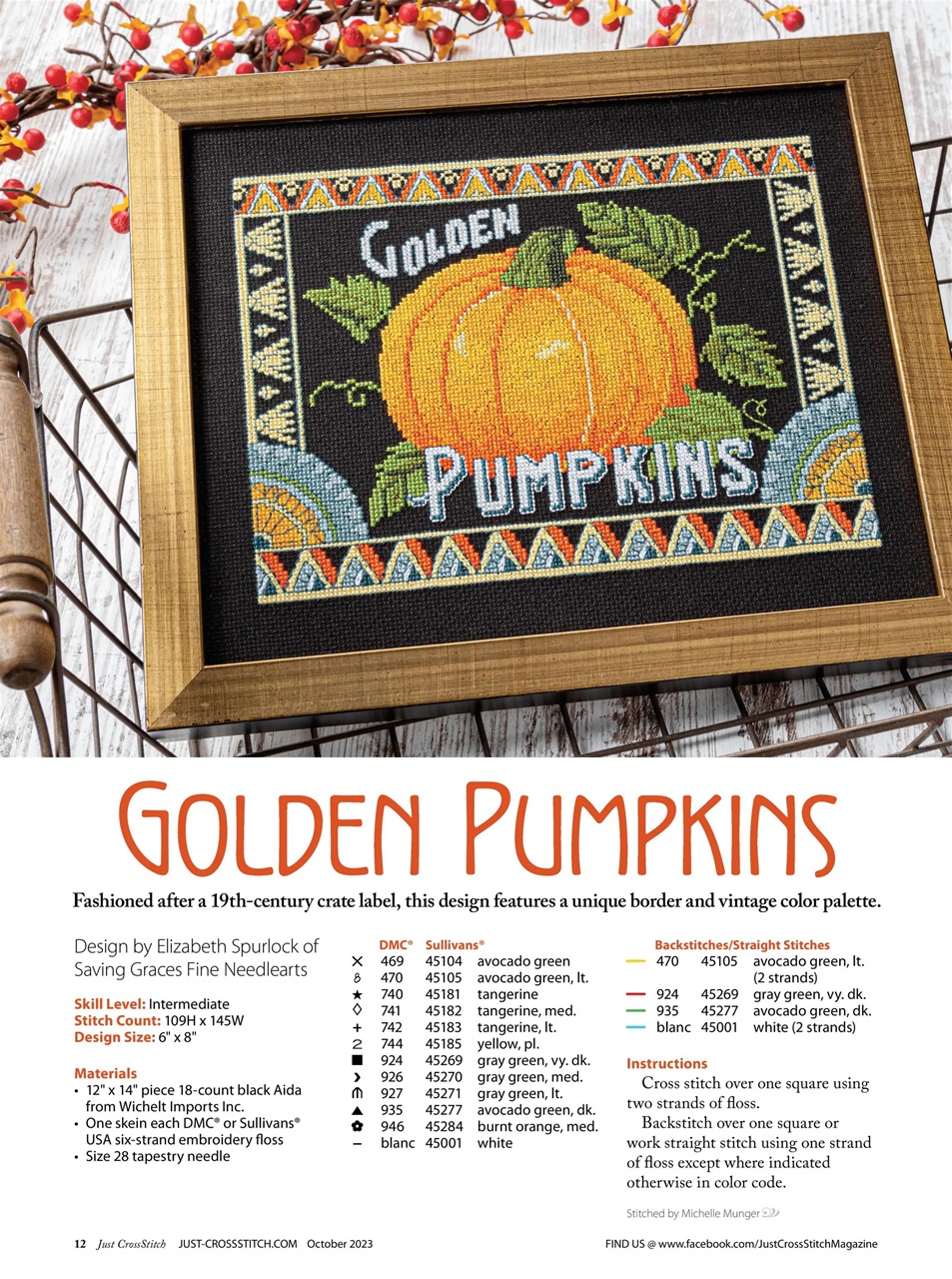 Just CrossStitch Preview Pages