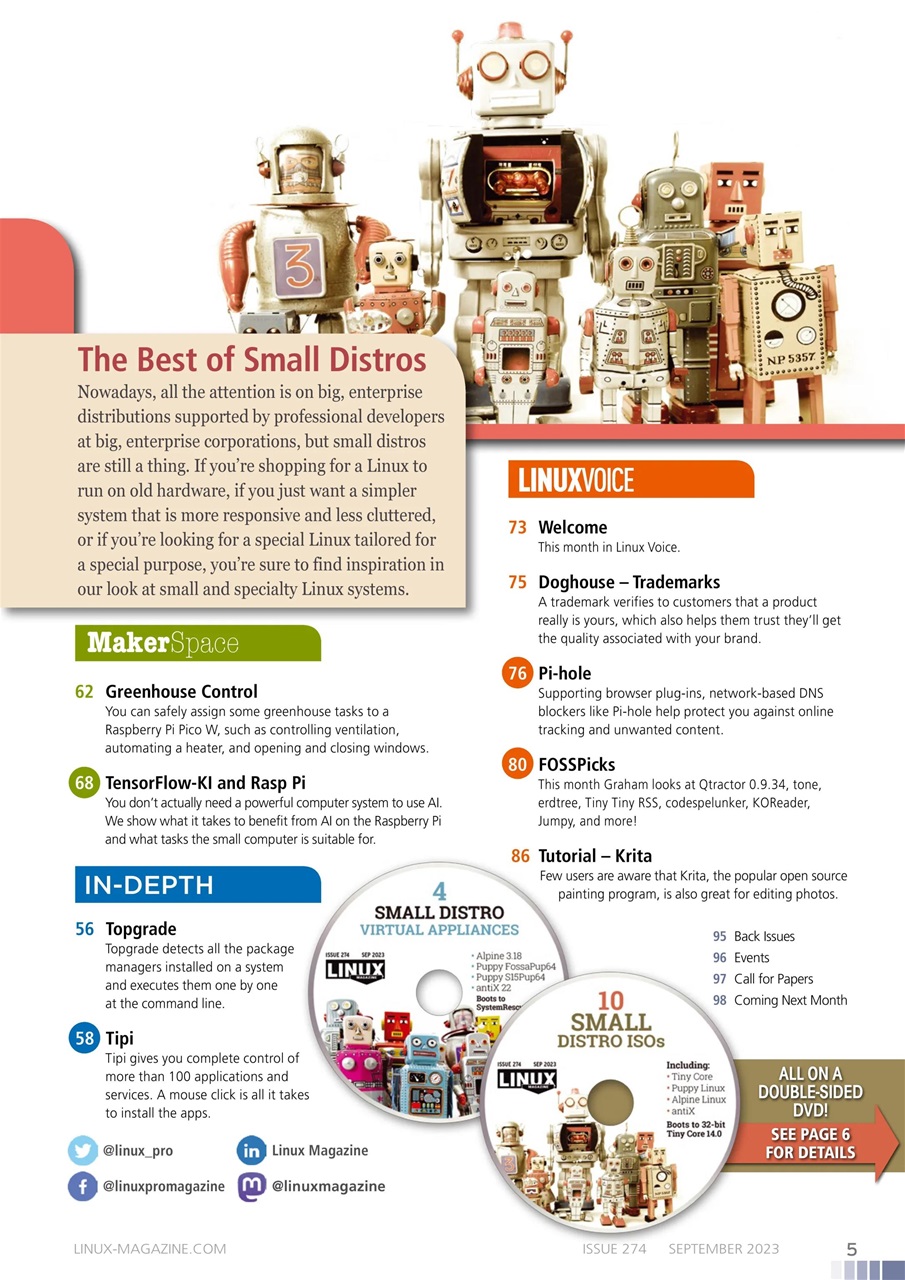 Linux Magazine Preview Pages