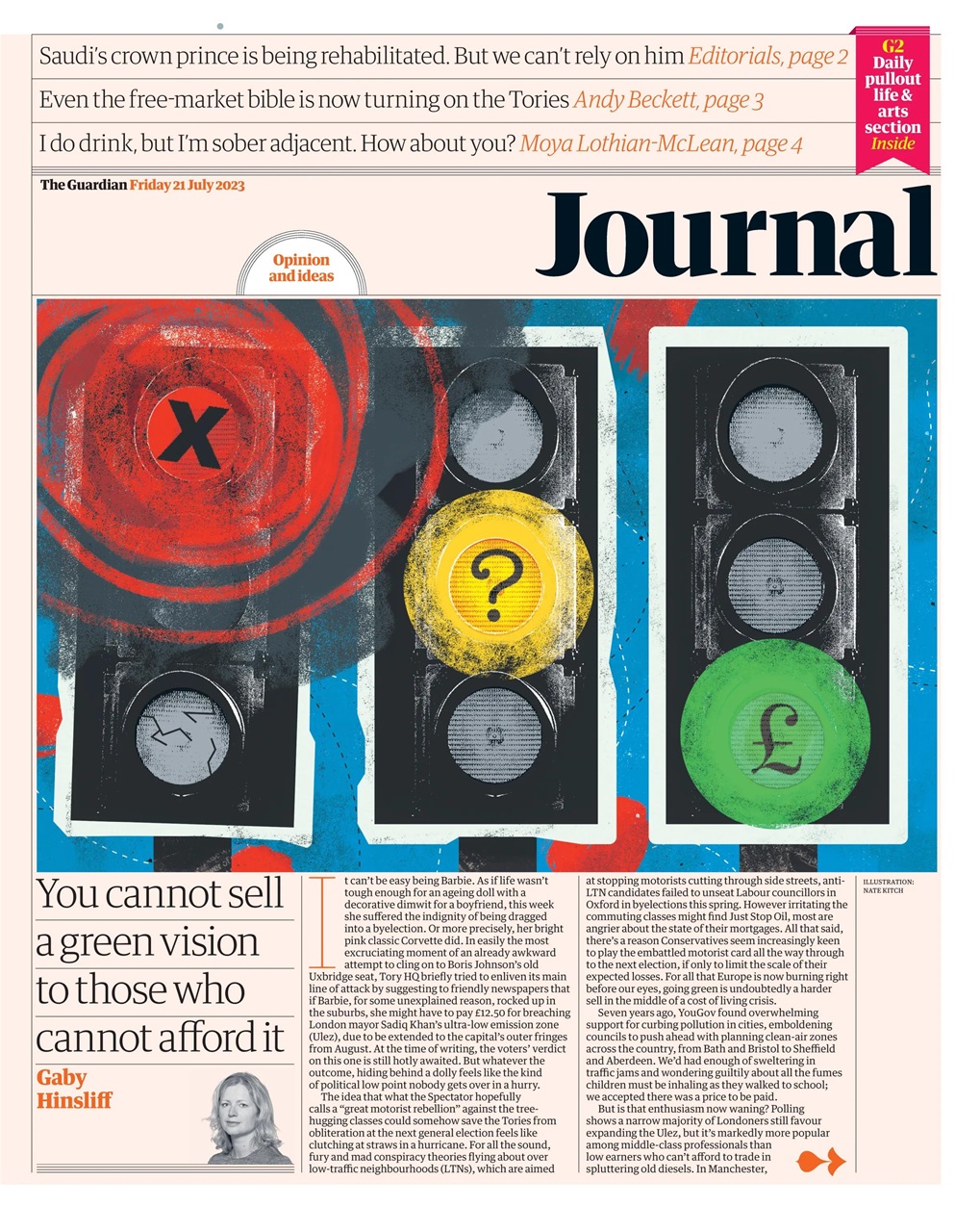 The Guardian Newspaper Preview Pages